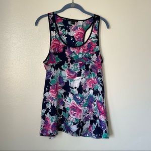 [Forever 21] Silky Floral Tank